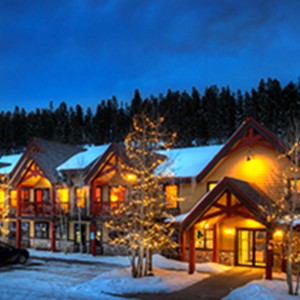 Breck Inn Winter Exterior