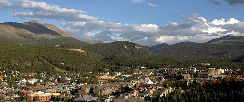 Town of Breckenridge Aerial View