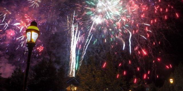 Fireworks over Breckenridge