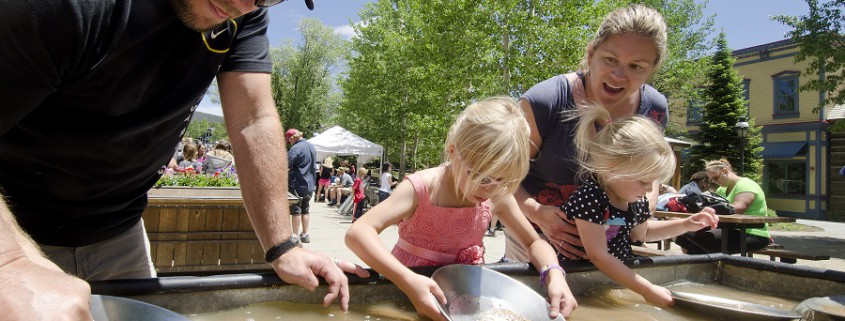 Adults and Kids Gold Panning