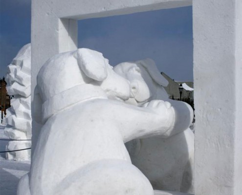 Snow Sculpture