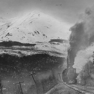 Breckenridge History: Train arriving