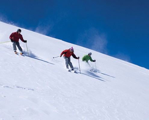 People Skiing