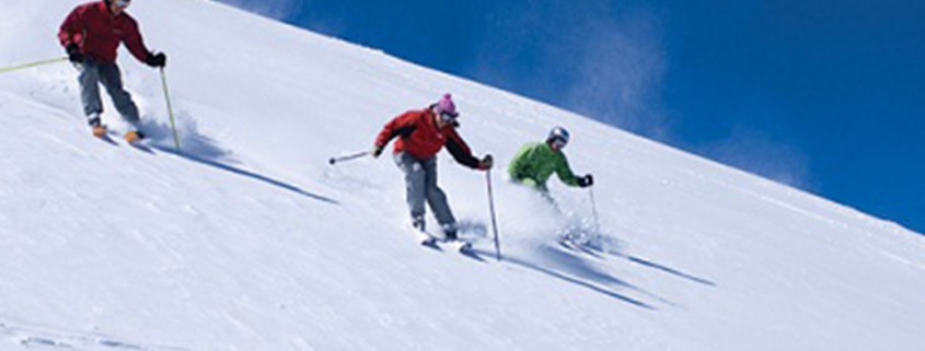 People Skiing