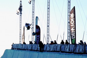 Dew Tour Athlete in the air