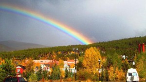 Rainbow over Breckenridge