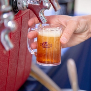 Small Beer being poured