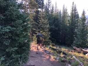 Hiking Quandary Peak