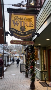 Ridge Street Wine Sign