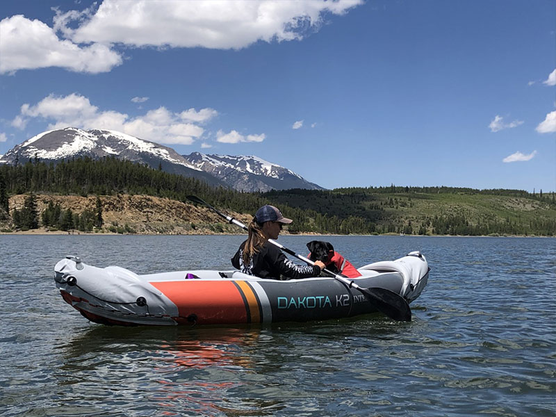 Kayaker on Lake Dillon