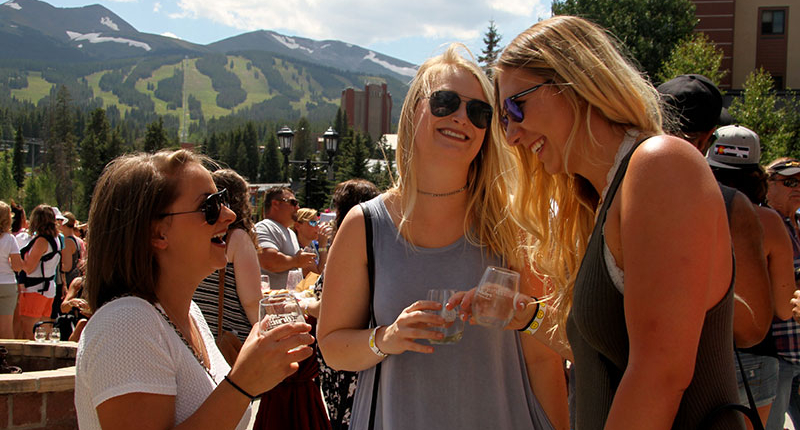 Women at Breckenridge Food and Wine Festival