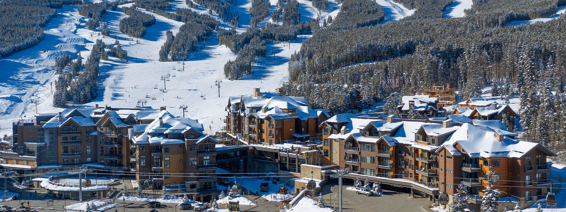 the Grand Colorado on peak 8 During Winter
