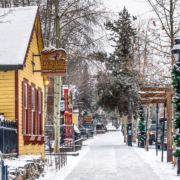 Main Street Breckenridge in Winter