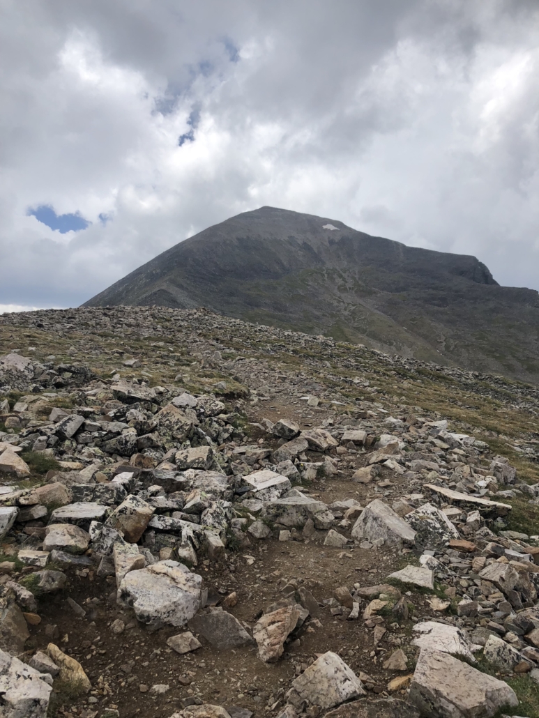 The summit of Quandry Peak