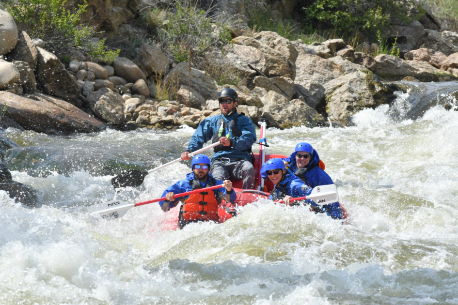 Rafting the Arkansas River with Performance Rafting Tours 