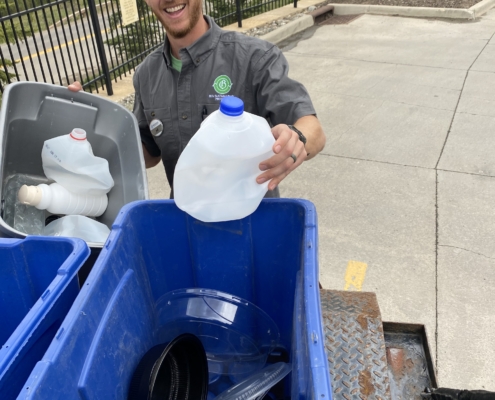 • Effective July 1, 2024: No business in Breckenridge will be allowed to sell or offer single-use plastic water bottles less than a gallon in volume.