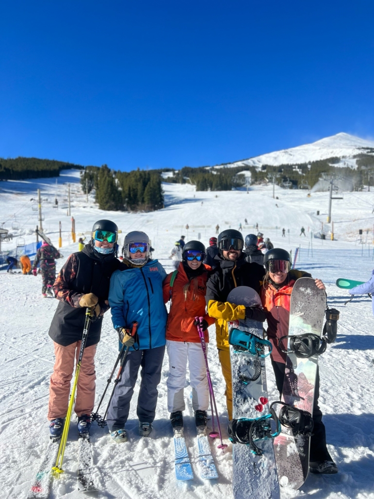 The Best Of Breckenridge team loves observing the tradition of joining in on the Opening Day fun. Here they are at the start of the 2022/23 season. 