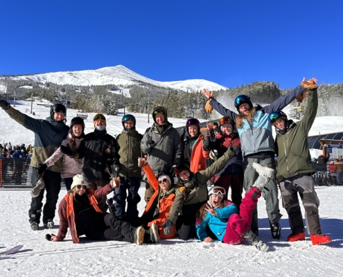 The BOB team celebrating Opening Day Last Season.